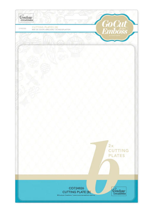 GoCut and Emboss - B Plate - Cutting Pk2