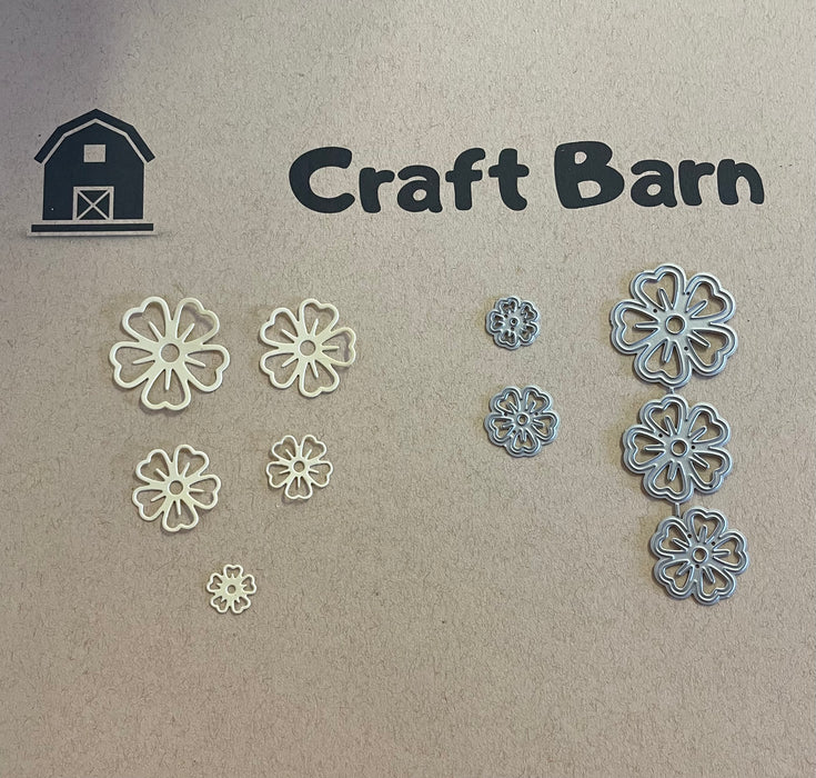 Craft Barn Die Blossum Set of 5